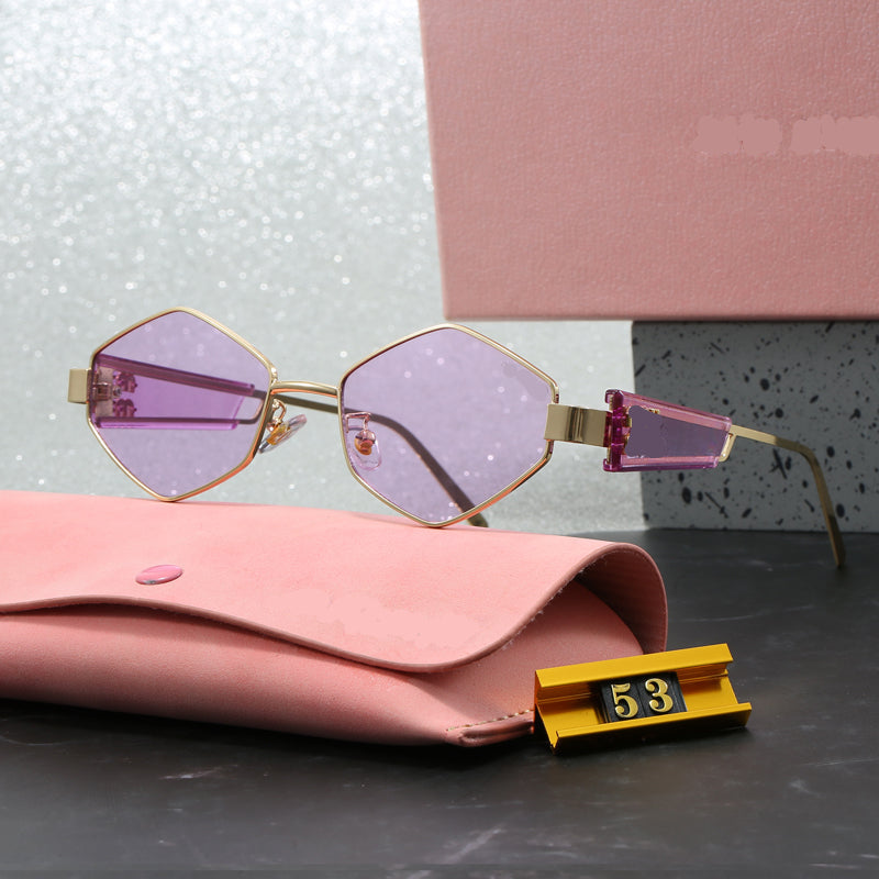 Miu Miu Hexagonal Sunglasses