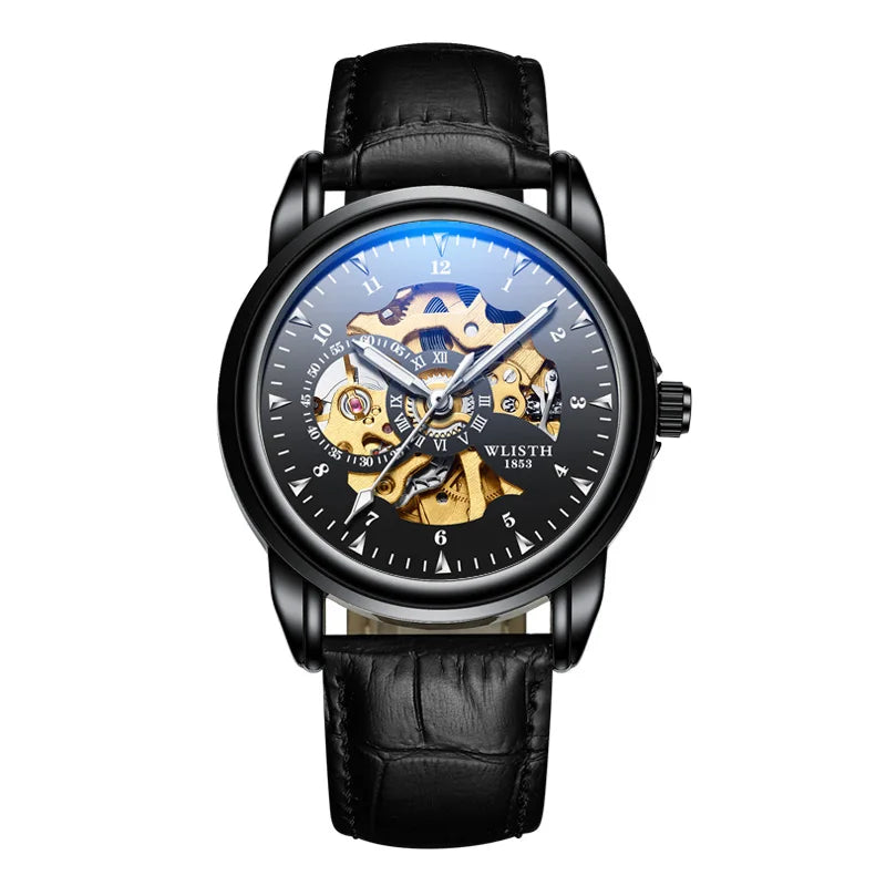 Relógio masculino original, relógio de luxo para homens, relógio automático à prova d'água, presentes para homens