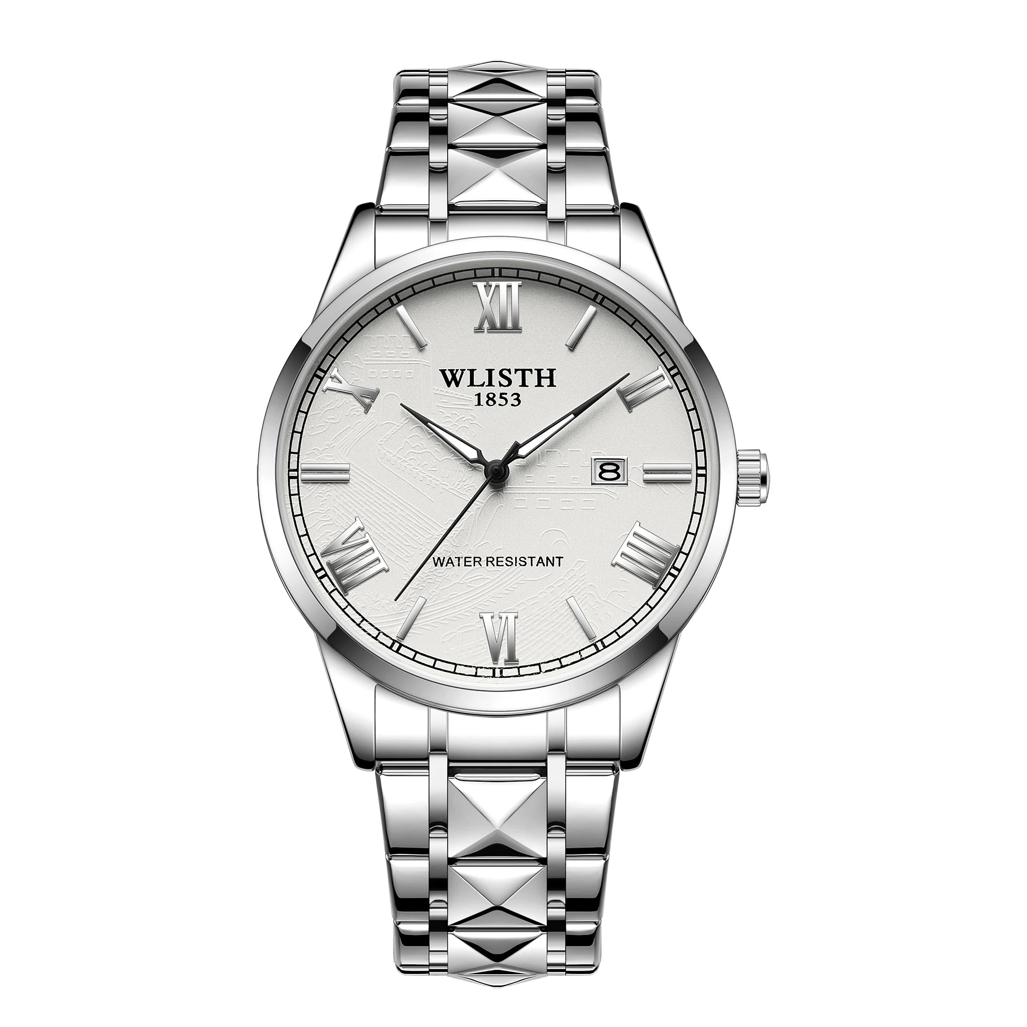 Homem de negócios relógio moda pulseira de couro relógios masculinos esporte à prova dwaterproof água calendário quartzo relógios de pulso masculino para homem