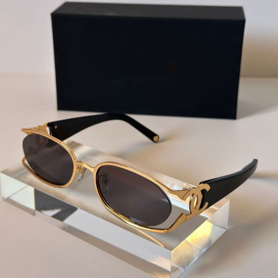Chanel Logo Sunglasses